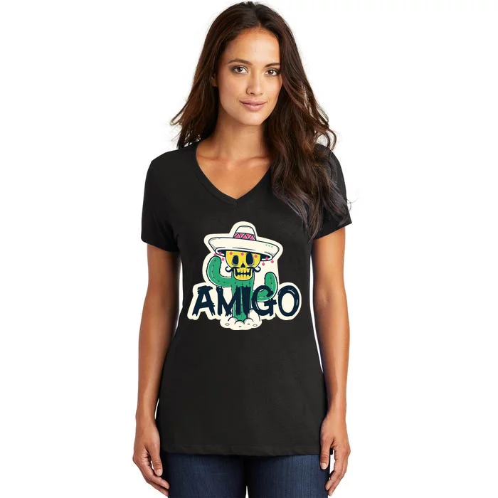 Amigo Women's V-Neck T-Shirt