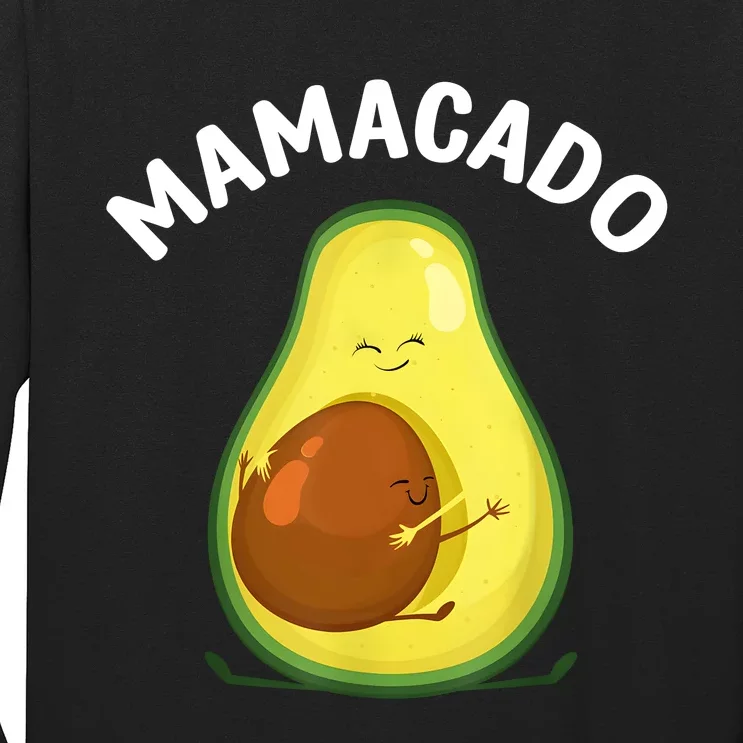 Avocado Art Mama Mom Vegan Guacamole Avocado Lover Long Sleeve Shirt