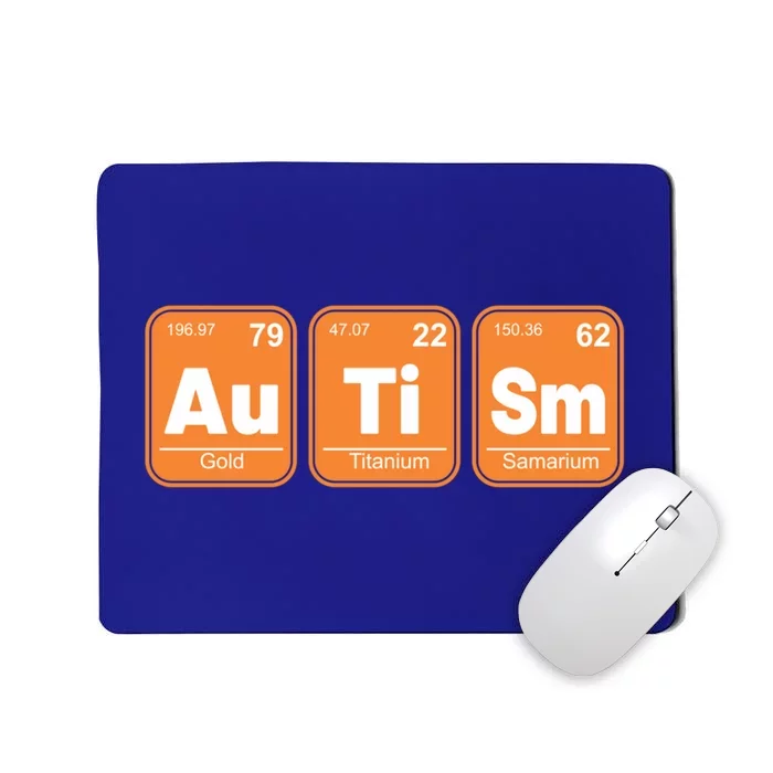 Autistic Awareness Month Elets Periodic Table Autism Day Cool Gift Mousepad