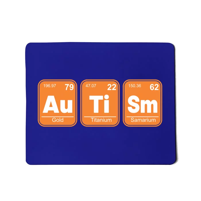 Autistic Awareness Month Elets Periodic Table Autism Day Cool Gift Mousepad