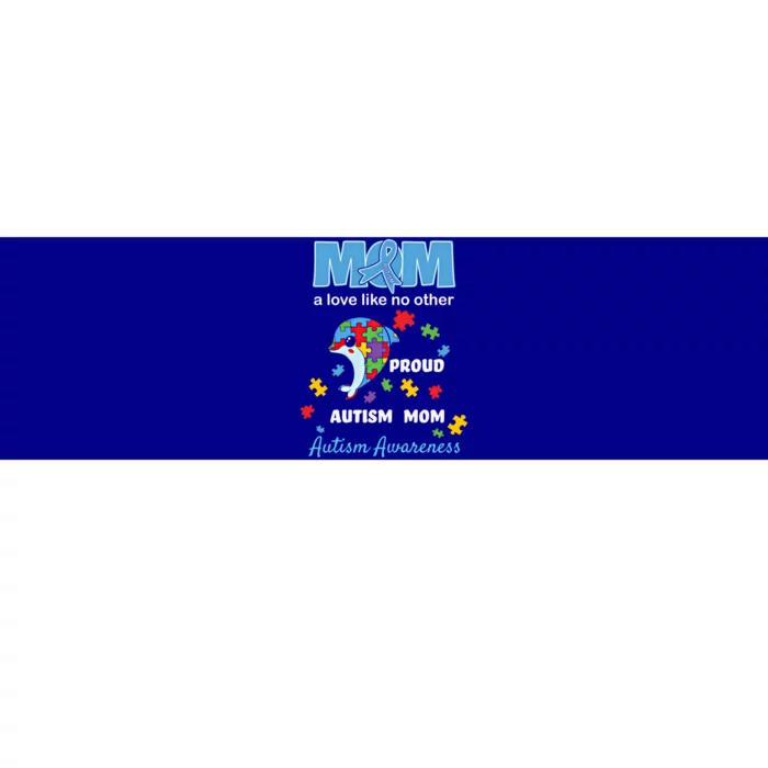 Autism Awareness Mom Mother Love Proud Autism Mama Dolphin Gift Bumper Sticker