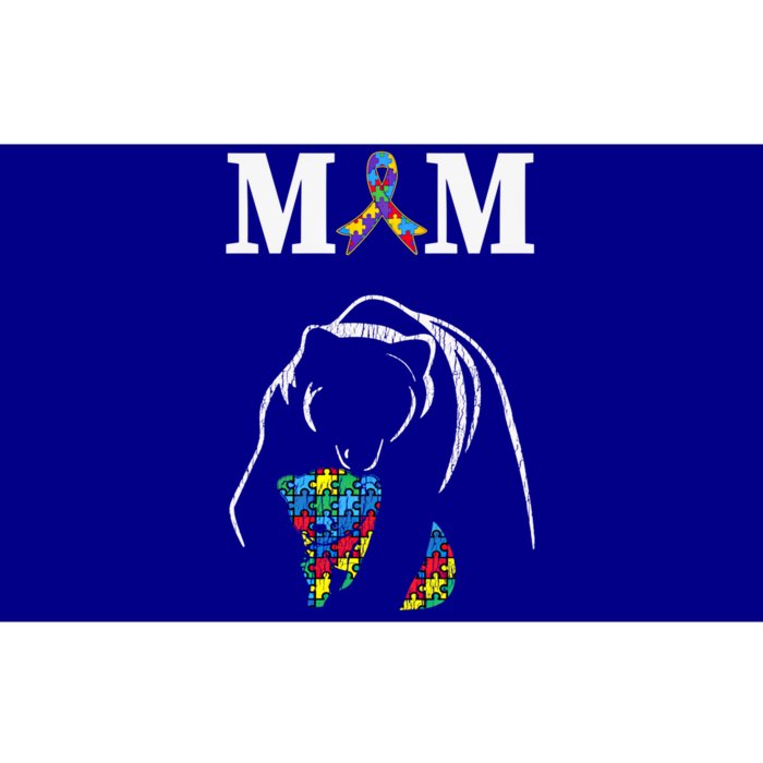 Autism Awareness Mom Proud Autistic Son Daughter Mama Bear Cool Gift Bumper Sticker