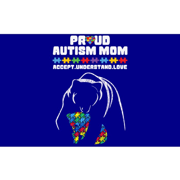 Autism Awareness Mom Proud Autistic Son Daughter Mama Bear Gift Bumper Sticker