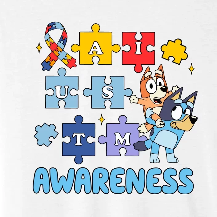 Autism Awareness Month Supporter Dog Lover ChromaSoft Performance T-Shirt