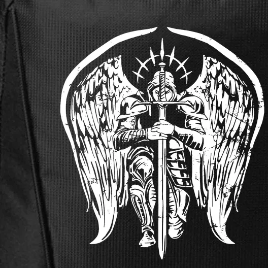 Angel Archangel Michael Warrior City Backpack