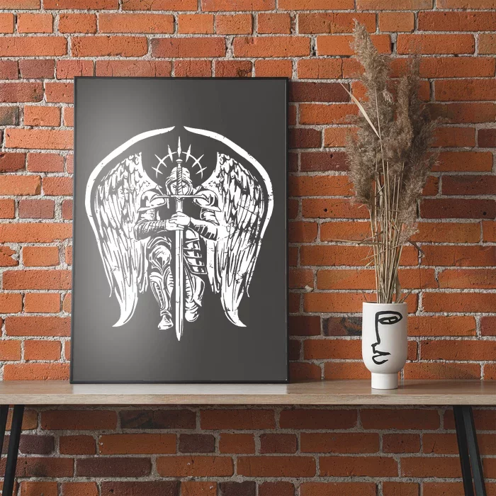 Angel Archangel Michael Warrior Poster