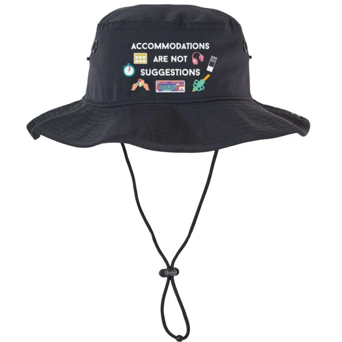 Accommodations Are Not Suggestions Legacy Cool Fit Booney Bucket Hat