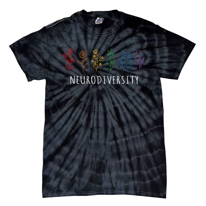 Autism Awareness Neurodiversity Autistic Pride Tie-Dye T-Shirt