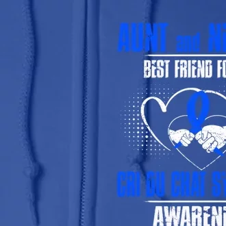 Aunt And Nephew Best Friend Of Life Cri Du Chat Syndrome Gift Full Zip Hoodie