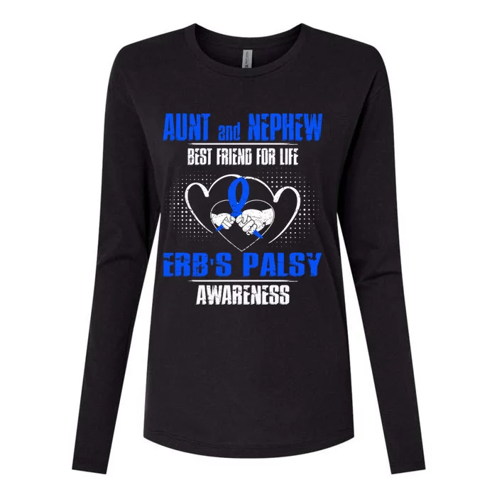 Aunt And Nephew Best Friend Of Life Erbs Palsy Awareness Gift Womens Cotton Relaxed Long Sleeve T-Shirt