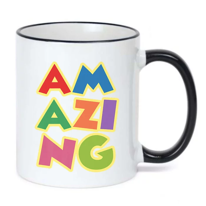 AM AZI NG Premium Black Color Changing Mug