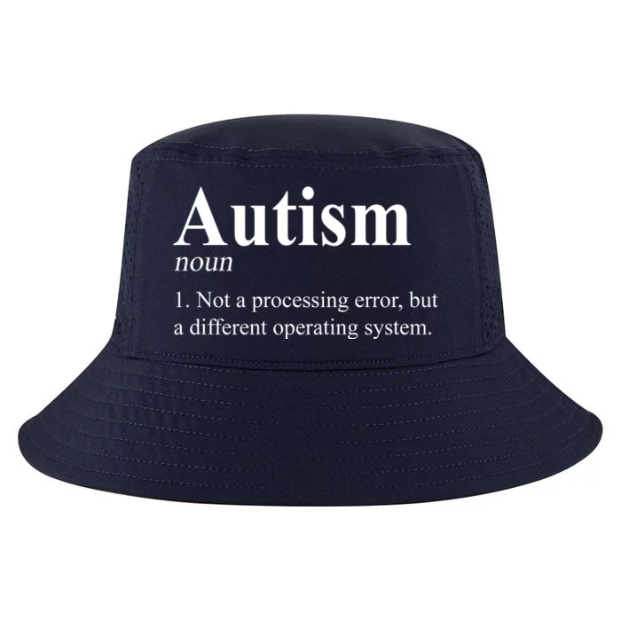 Autism Awareness Not A Processing Error Definition Cool Comfort Performance Bucket Hat