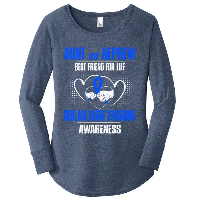 Aunt And Nephew Best Friend Of Life Guillain Barre Syndrome Cool Gift Women's Perfect Tri Tunic Long Sleeve Shirt