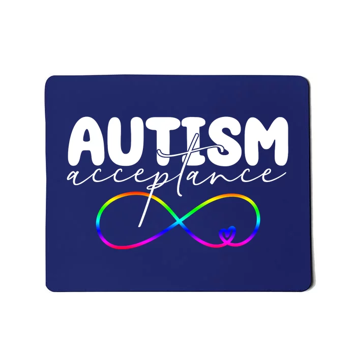 Autism Acceptance Neurodiversity Heart Mousepad