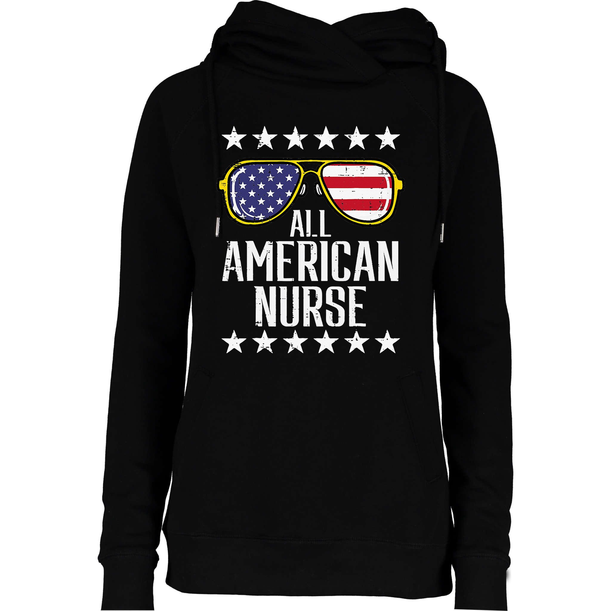 Ladies All-American Funnel Neck Pullover