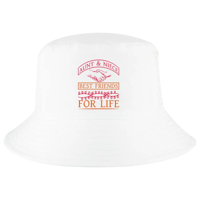 Aunt And Niece Best Friends For Life Cool Comfort Performance Bucket Hat