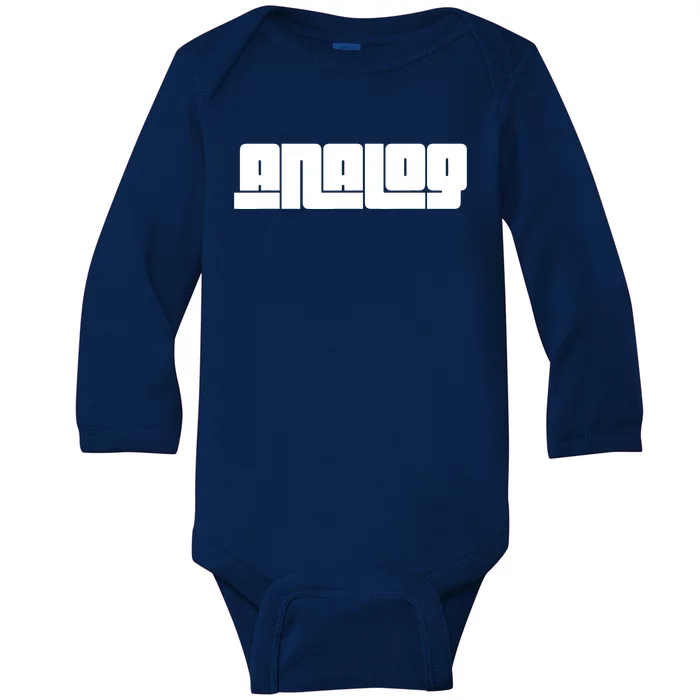 Analog Baby Long Sleeve Bodysuit