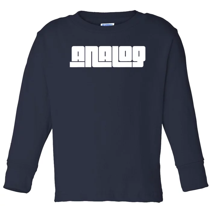 Analog Toddler Long Sleeve Shirt