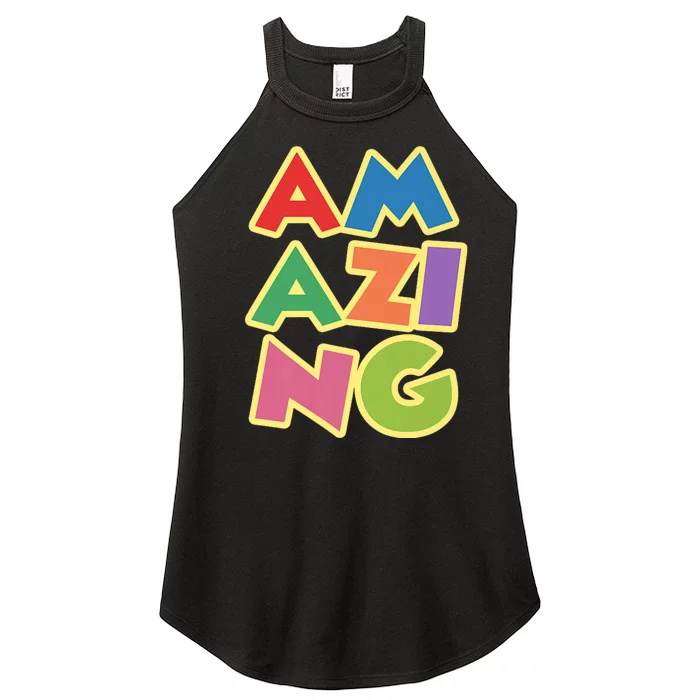 AM AZI NG Women’s Perfect Tri Rocker Tank