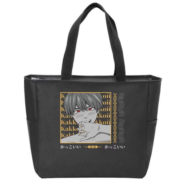 Anime Zip Tote Bag