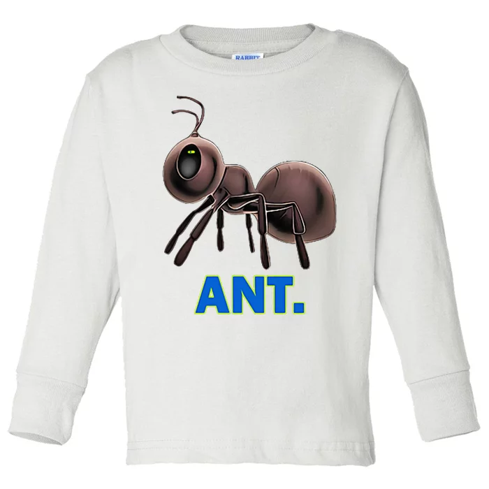 Ant Toddler Long Sleeve Shirt