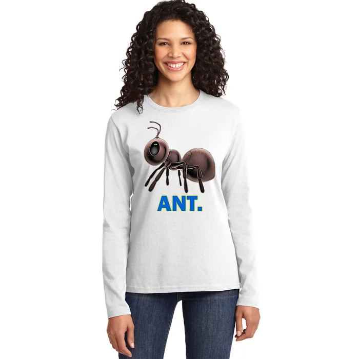 Ant Ladies Long Sleeve Shirt