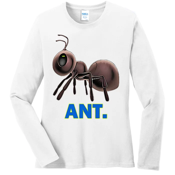 Ant Ladies Long Sleeve Shirt