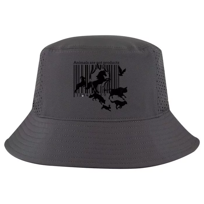 Animals Are Not Products Vegetarianism Animal Rights Cool Comfort Performance Bucket Hat