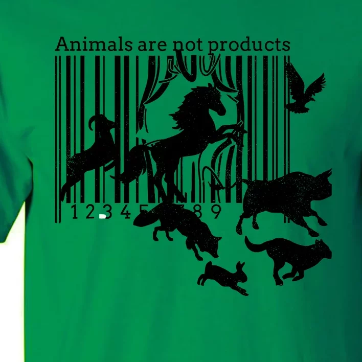 Animals Are Not Products Vegetarianism Animal Rights Tall T-Shirt