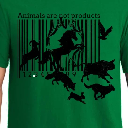 Animals Are Not Products Vegetarianism Animal Rights Pajama Set