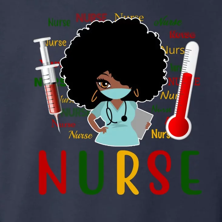 African American Nurse Toddler Hoodie