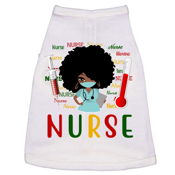 African American Nurse Doggie Tank