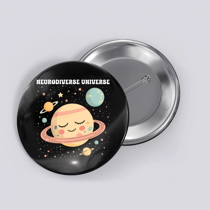 Autism Awareness Neurodiverse Button