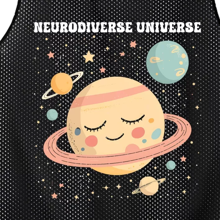 Autism Awareness Neurodiverse Mesh Reversible Basketball Jersey Tank