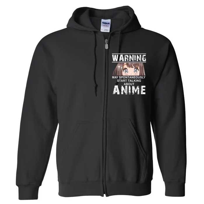 Anime Full Zip Hoodie