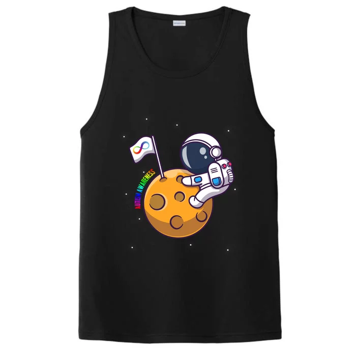 Autism Awareness Neurodiversity Astronaut Performance Tank