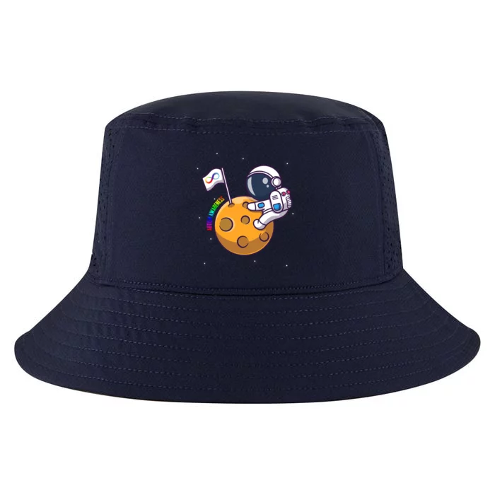 Autism Awareness Neurodiversity Astronaut Cool Comfort Performance Bucket Hat