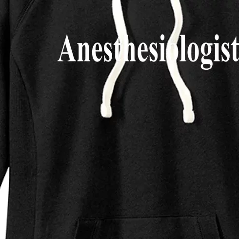 Anesthesiologist Women's Fleece Hoodie