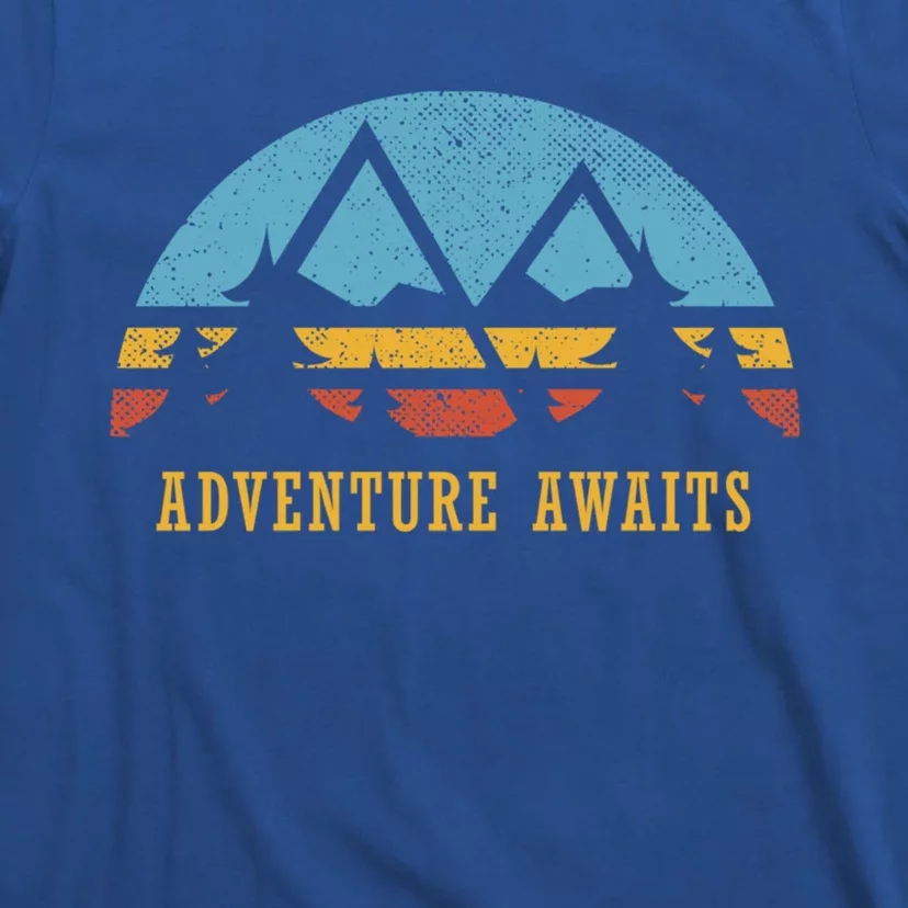 Adventure Awaits Outdoor Gift Great Gift T-Shirt