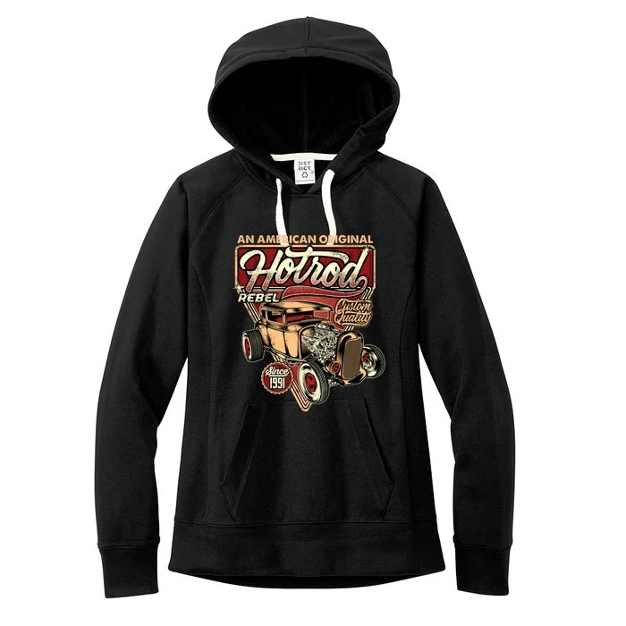 AN AMERICAN ORIGINAL HOTROD Women's Fleece Hoodie