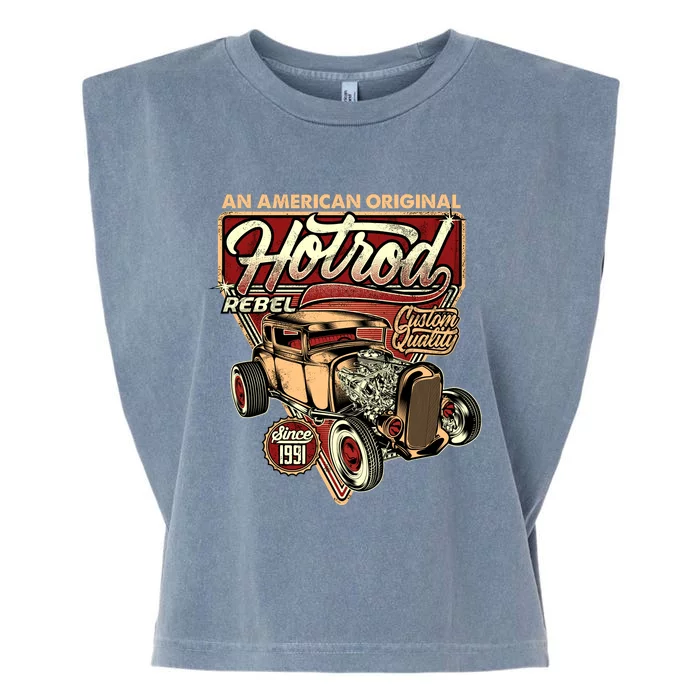 AN AMERICAN ORIGINAL HOTROD Garment-Dyed Women's Muscle Tee