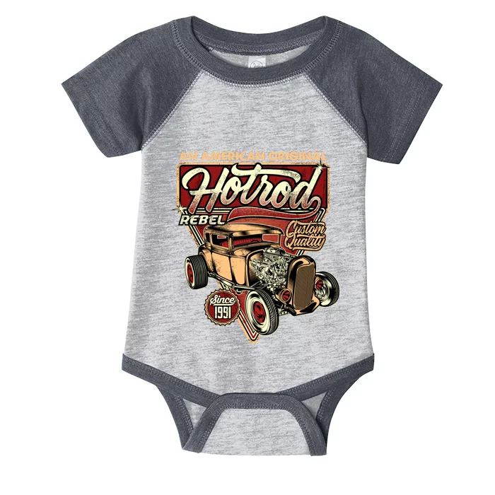 AN AMERICAN ORIGINAL HOTROD Infant Baby Jersey Bodysuit