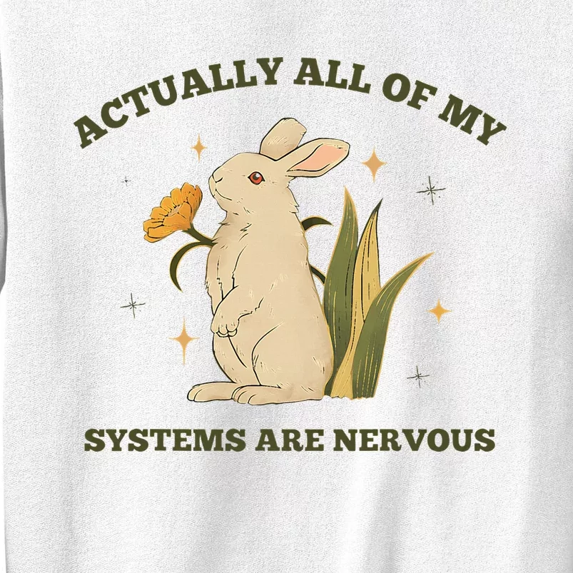 Actually All Of My Systems Are Nervous Sweatshirt