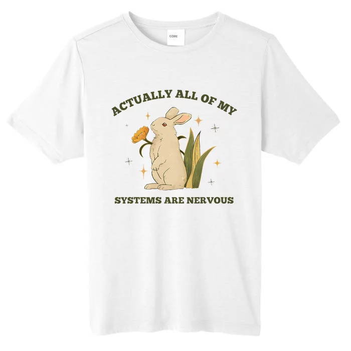 Actually All Of My Systems Are Nervous ChromaSoft Performance T-Shirt