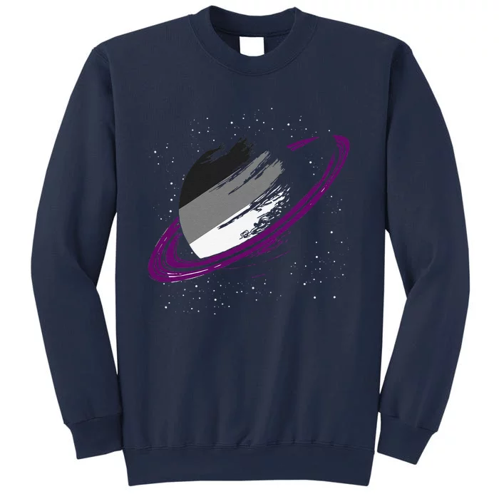 Asexual Ace Pride Month Saturn Queer Lgbtq Asexual Sweatshirt