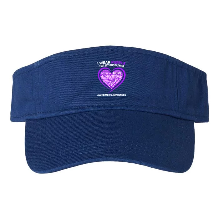 Alzheimers Awareness Products Memories Matter Godfather Gift Valucap Bio-Washed Visor