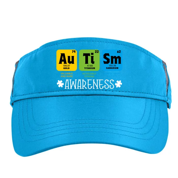 Autism Autistic Periodic Table Adult Drive Performance Visor