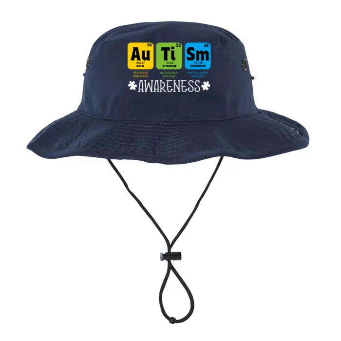 Autism Autistic Periodic Table Legacy Cool Fit Booney Bucket Hat