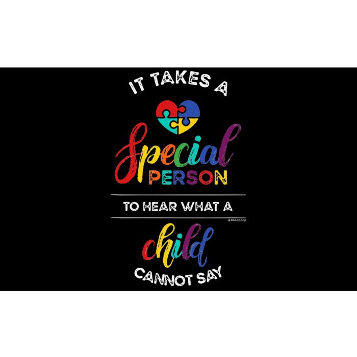 Autism Awareness Puzzle It Takes A Special Person To Hear Bumper Sticker