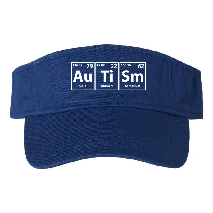 Autism (Autism) Periodic Elets Spelling Gift Valucap Bio-Washed Visor